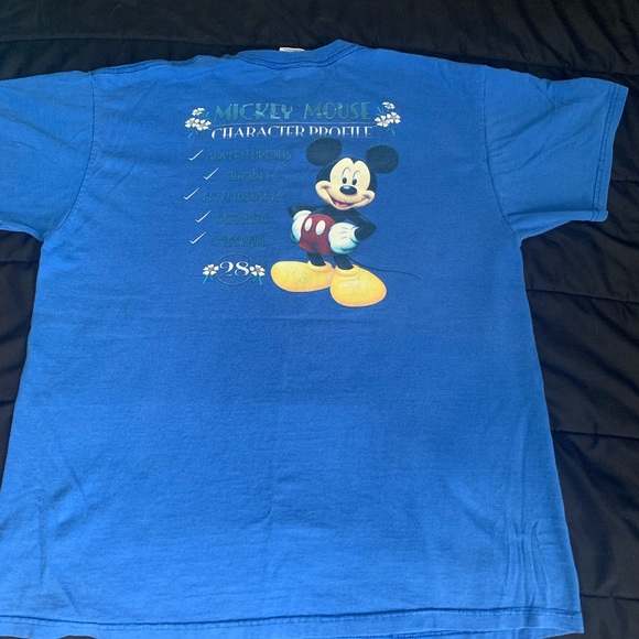 Men Large Vintage Disney Mickey Mouse T shirt - Picture 3 of 5